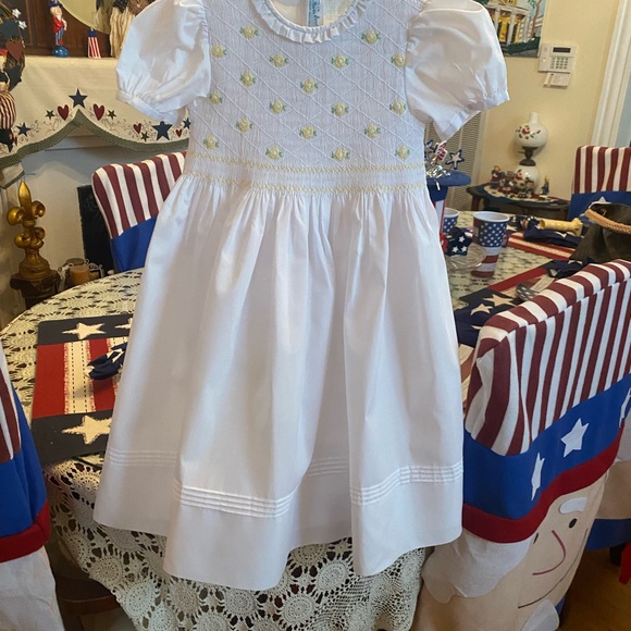 Feltman Brothers Smocked Girls Dress size 6 - Picture 14 of 16